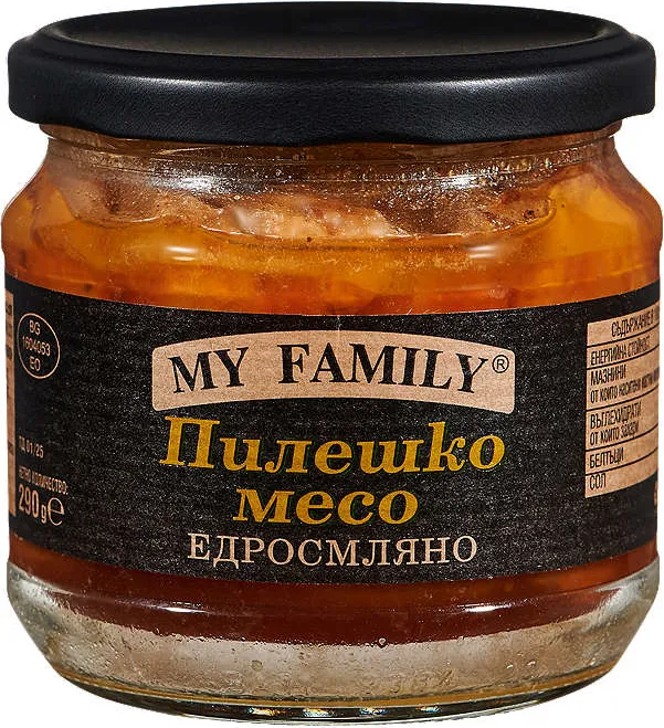 Месо в буркан различни видове