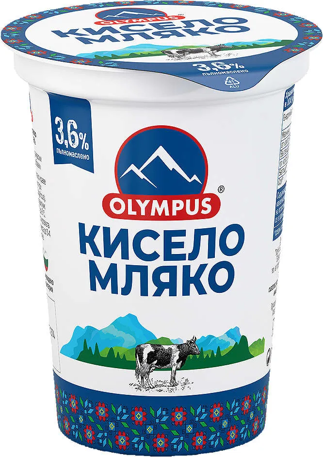 Кисело мляко 3,6% масленост