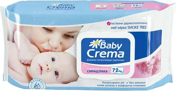 Бебешки влажни кърпи смрадлика или невен