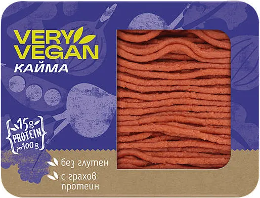 Веган кайма замразена