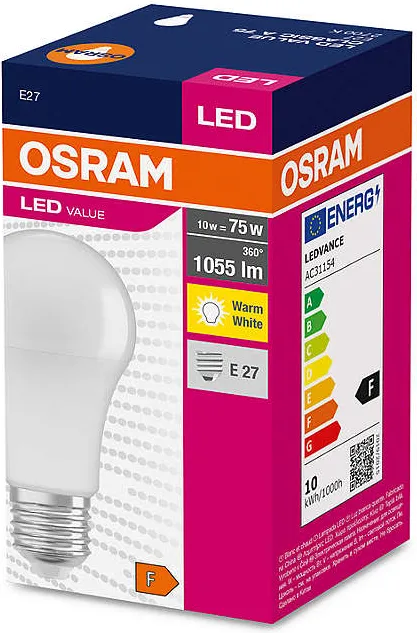 LED VALUE лампа Е27