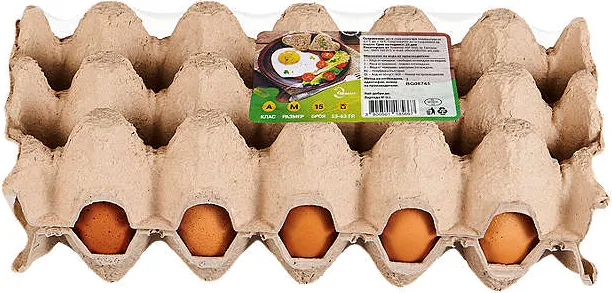 Яйца
размер М