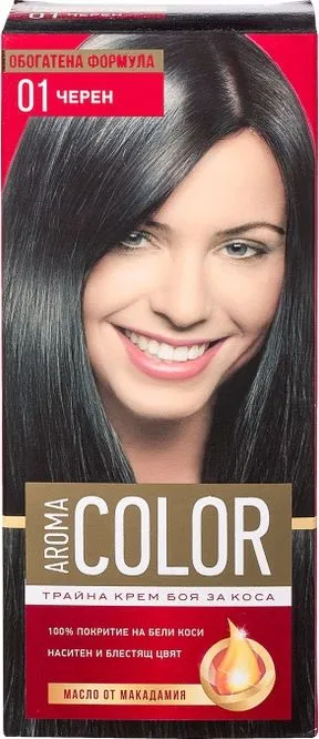 Боя за коса различни цветове