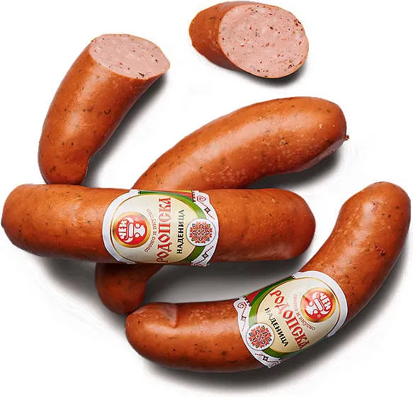 Родопска наденица от свежата витрина