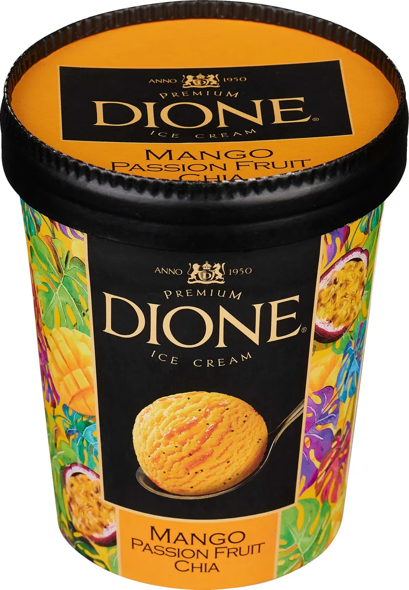 Сладолед с вкус Манго и маракуя