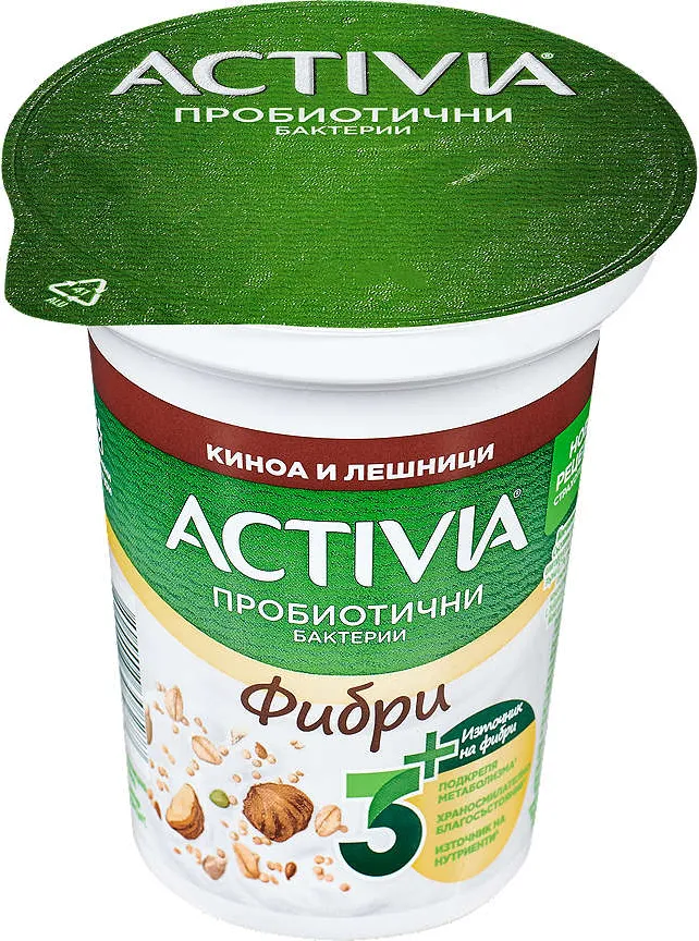 Activia пълнозърнеста различни видове