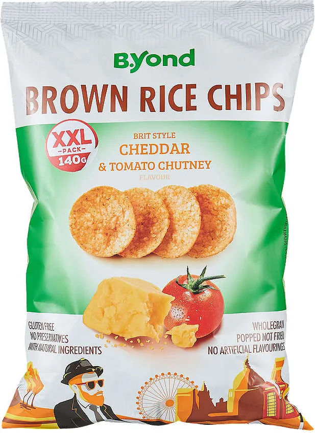 Оризов чипс
различни вкусове