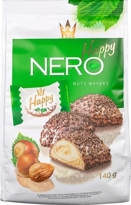 Шоколадови бонбони с лешников или кокосов крем