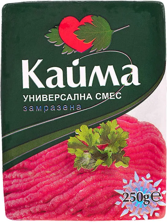 Кайма замразена