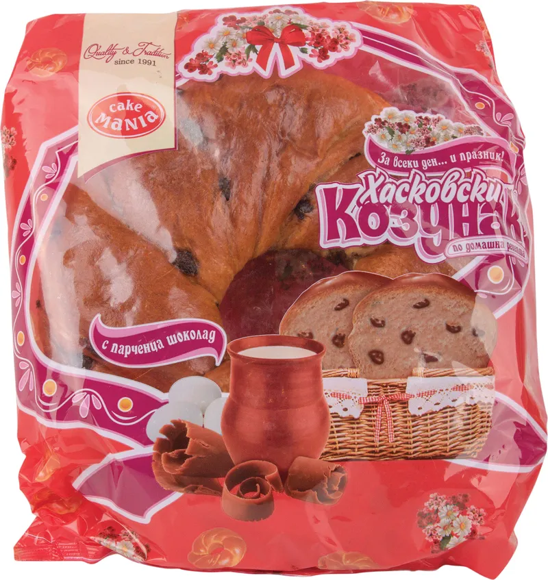Mania Козунак с шоколад 450 гр 450g