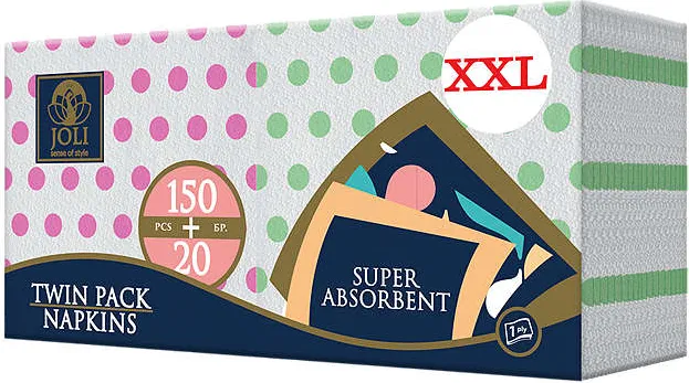 Салфетки Twin pack
еднопластови