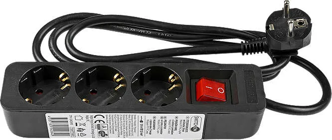 Разклонител
3 гнезда