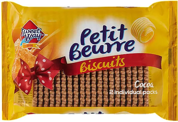 Бисквити Petit Beurre различни видове