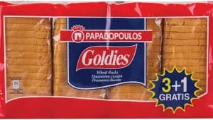 Goldies Сухар ПШЕНИЧЕН 510 г 3+1подарък 510g