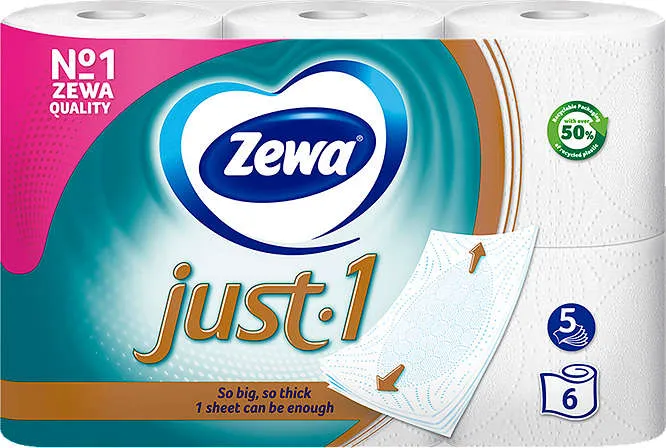 Tоалетна хартия Just 1