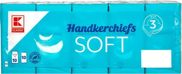 Носни кърпички трипластови