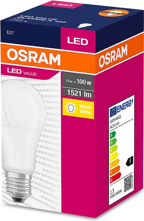 LED VALUE Лампа E27