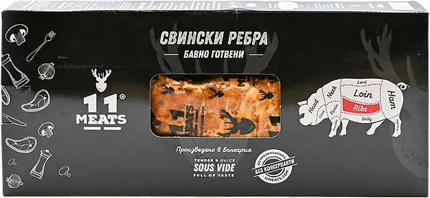 Свински ребра
замразени