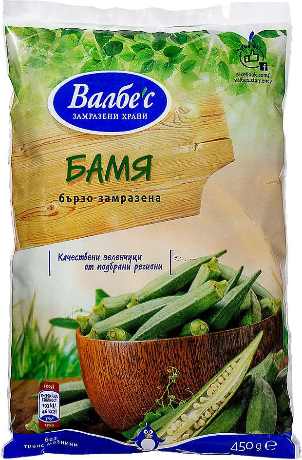 Бамя
замразена