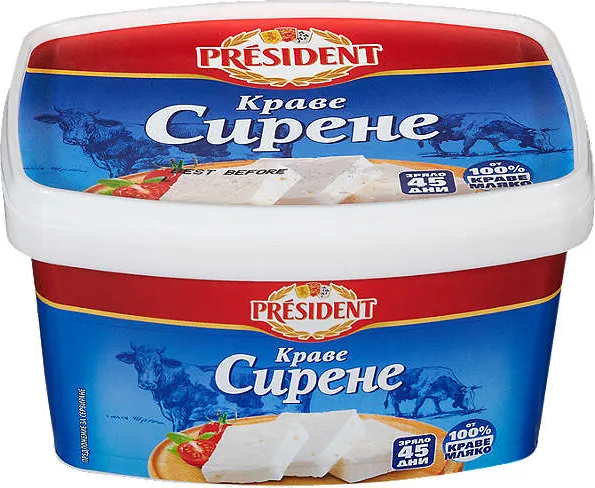 Сирене от краве мялко