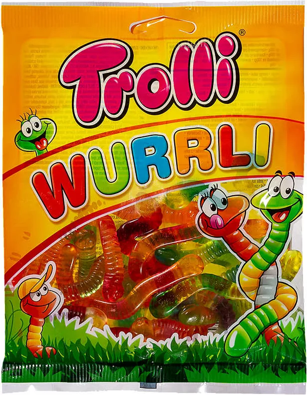 Желирани бонбони различни видове