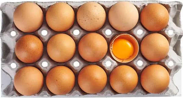 Кокоши яйца размер L
