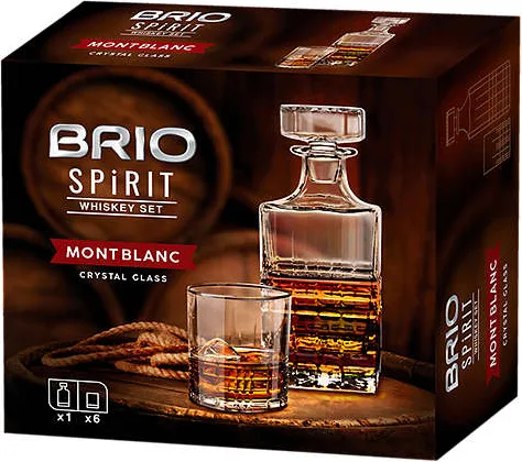 Комплект за уиски Spirit Mont Blanc