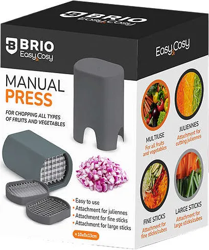 Ръчна преса Easy&Cosy
с 3 приставки