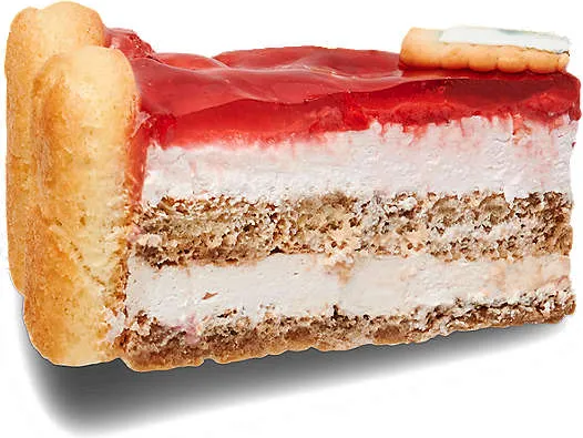 Торта
ягодова с бишкоти