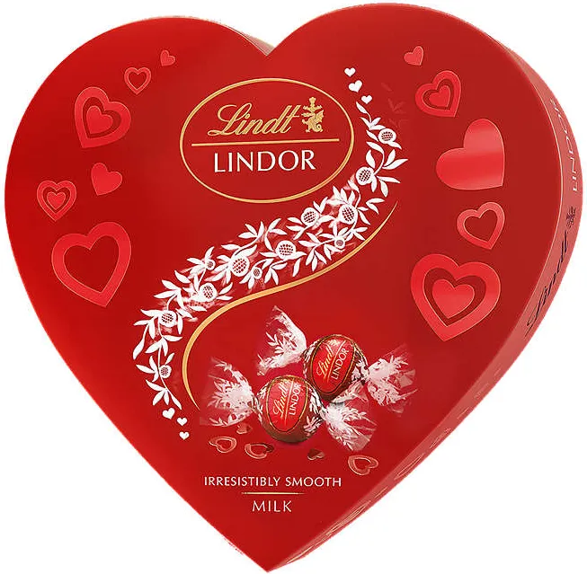 Шоколадови бонбони сърце различни видове