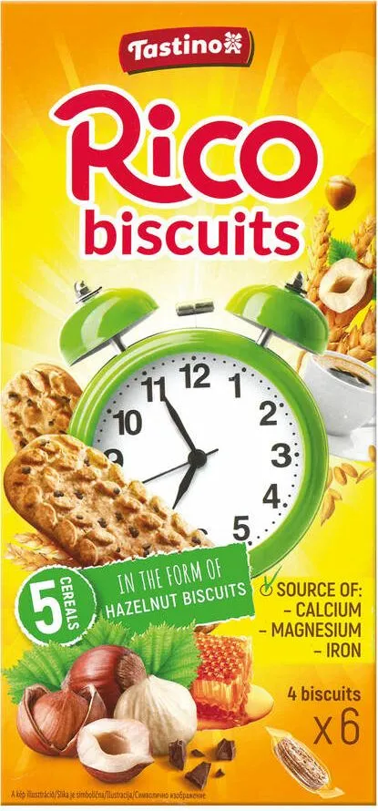 Пълнозърнести бисквити