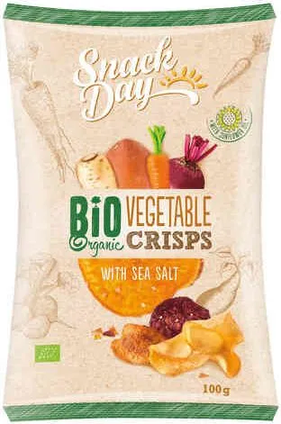 Био зеленчуков чипс