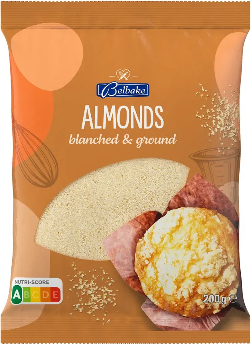 Смлени бланширани бадеми