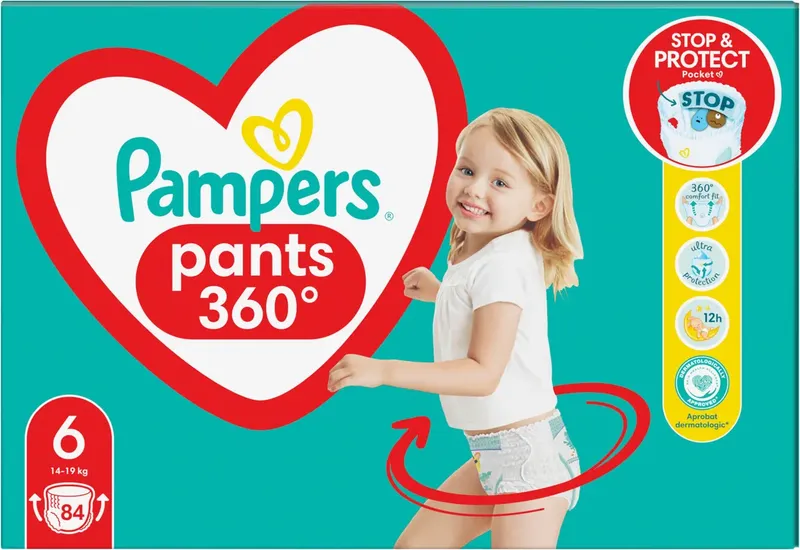 Pampers Бебешки гащички