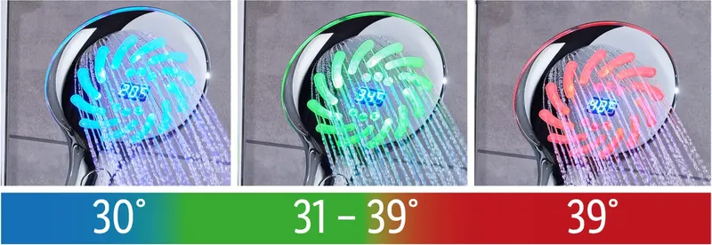 Livarno Home LED душ слушалка