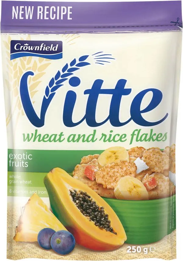 Зърнена закуска с екзотични плодове