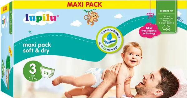 Бебешки пелени Maxi Pack