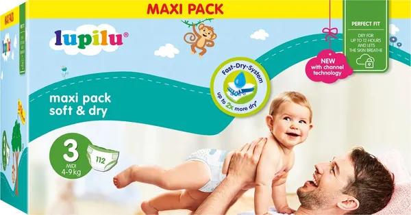 Бебешки пелени Jumbo box