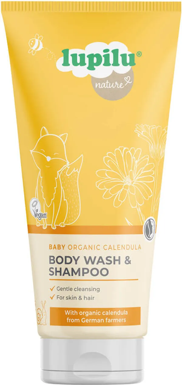 Измиващ лосион  и шампоан за бебета