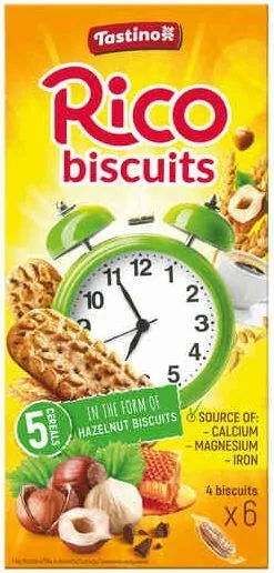 Пълнозърнести бисквити