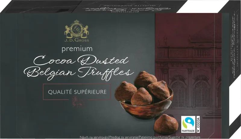 Какаови белгийски трюфели