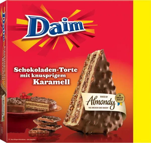 Daim Шоколадова торта с карамел