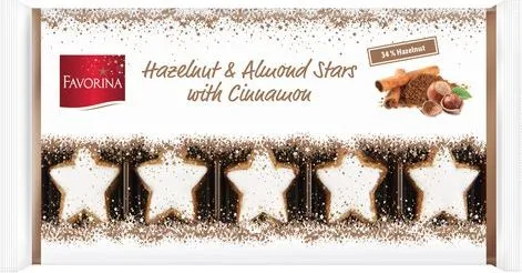 Коледни звездички с канела