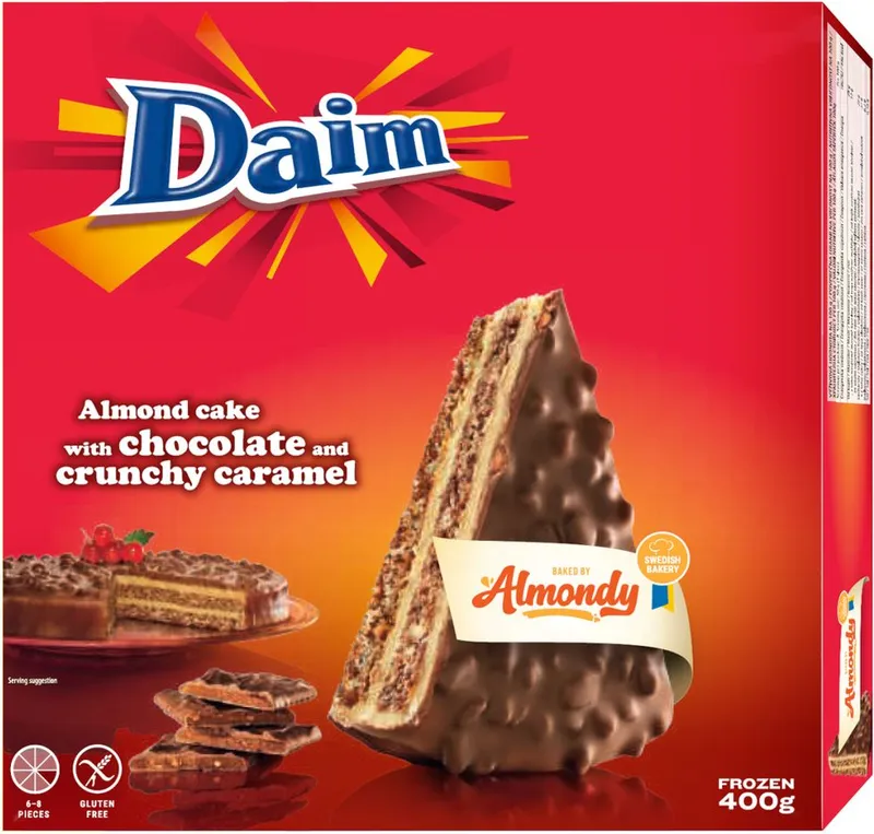 Daim Шоколадова торта с карамел