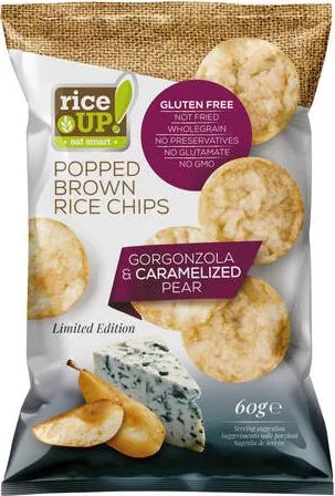 Rice up® Чипс от кафяв пълнозърнест ориз