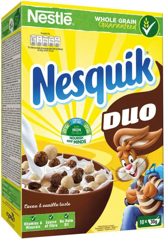 Nestle Nesquik Зърнена закуска