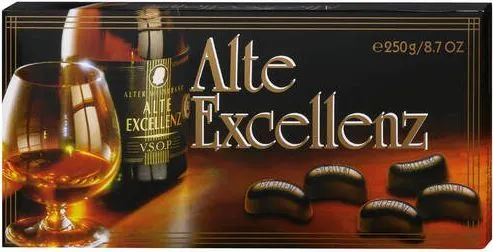 Шоколадови бонбони с алкохол