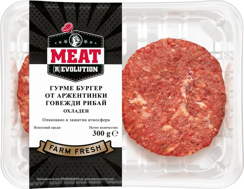 Meat Revolution Гурме бургер от говежди рибай