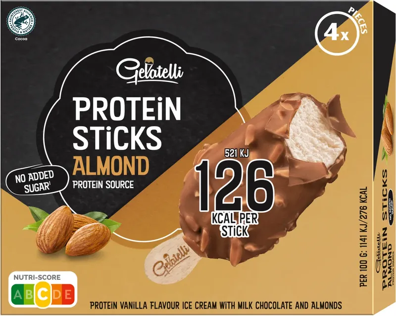 Протеинов сладолед на клечка