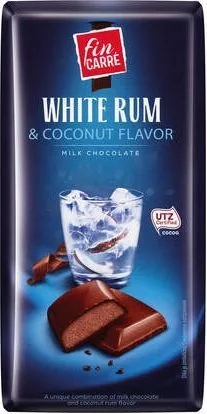 Млечен шоколад с пълнеж от крем с алкохол